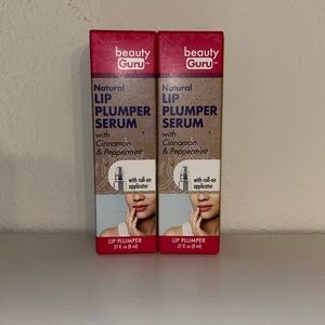 New set of 2 Beauty Guru Lip Plumper Serum With Cassia & Peppermint